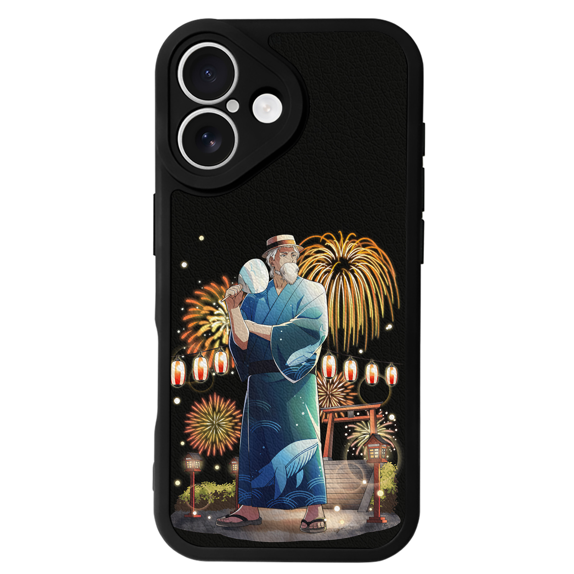（画像用） 文豪ストレイドッグス Bungo Stray Dogs 【iPhone 16シリーズ対応】シリコンスマホケース（レザー調） 材質：シリコン